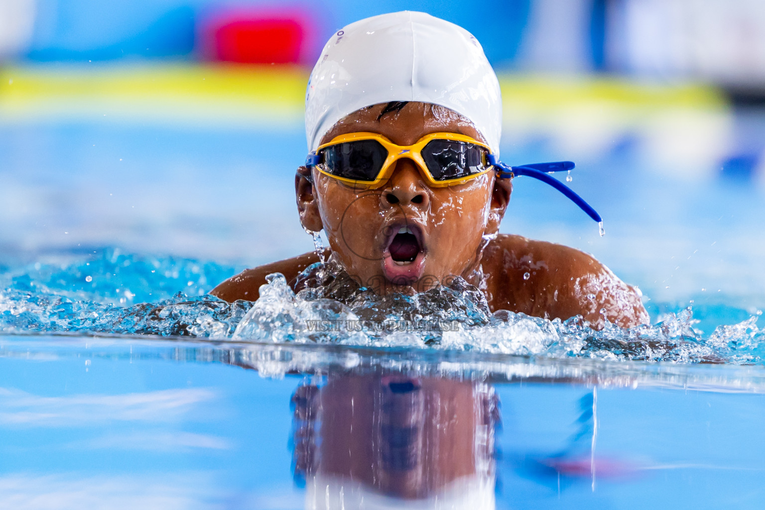 Day 2 of 20th Inter-school Swimming Competition 2024 held in Hulhumale', Maldives on Sunday, 13th October 2024. Photos: Nausham Waheed / images.mv