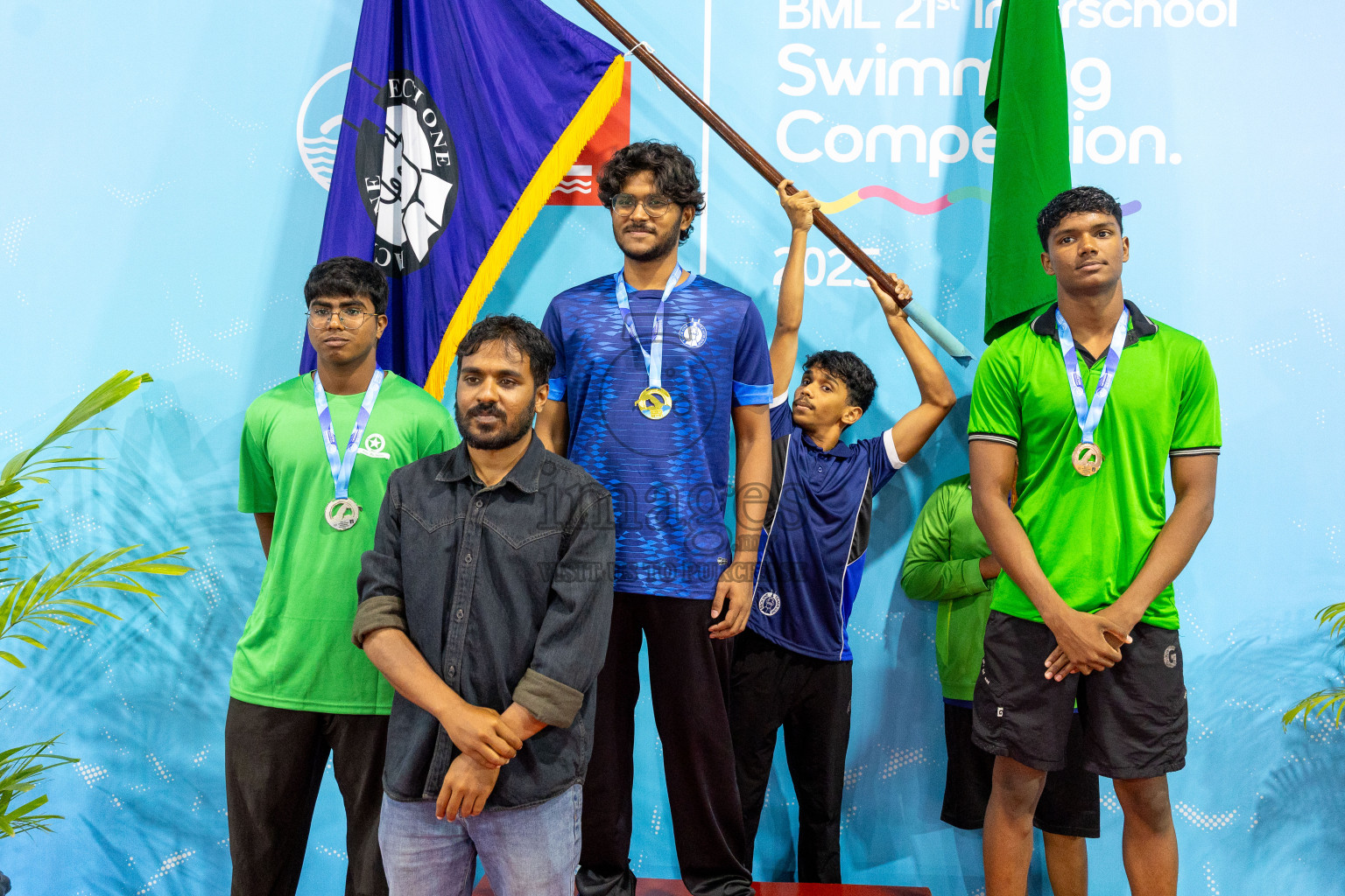 Day 4 of BML 21st Interschool Swimming Competition 2025 was held in Hulhumale' Swimming Pool, Hulhumale', Maldives on Tuesday, 14th October 2025. Photos: Mohamed Mahfooz Moosa / images.mv