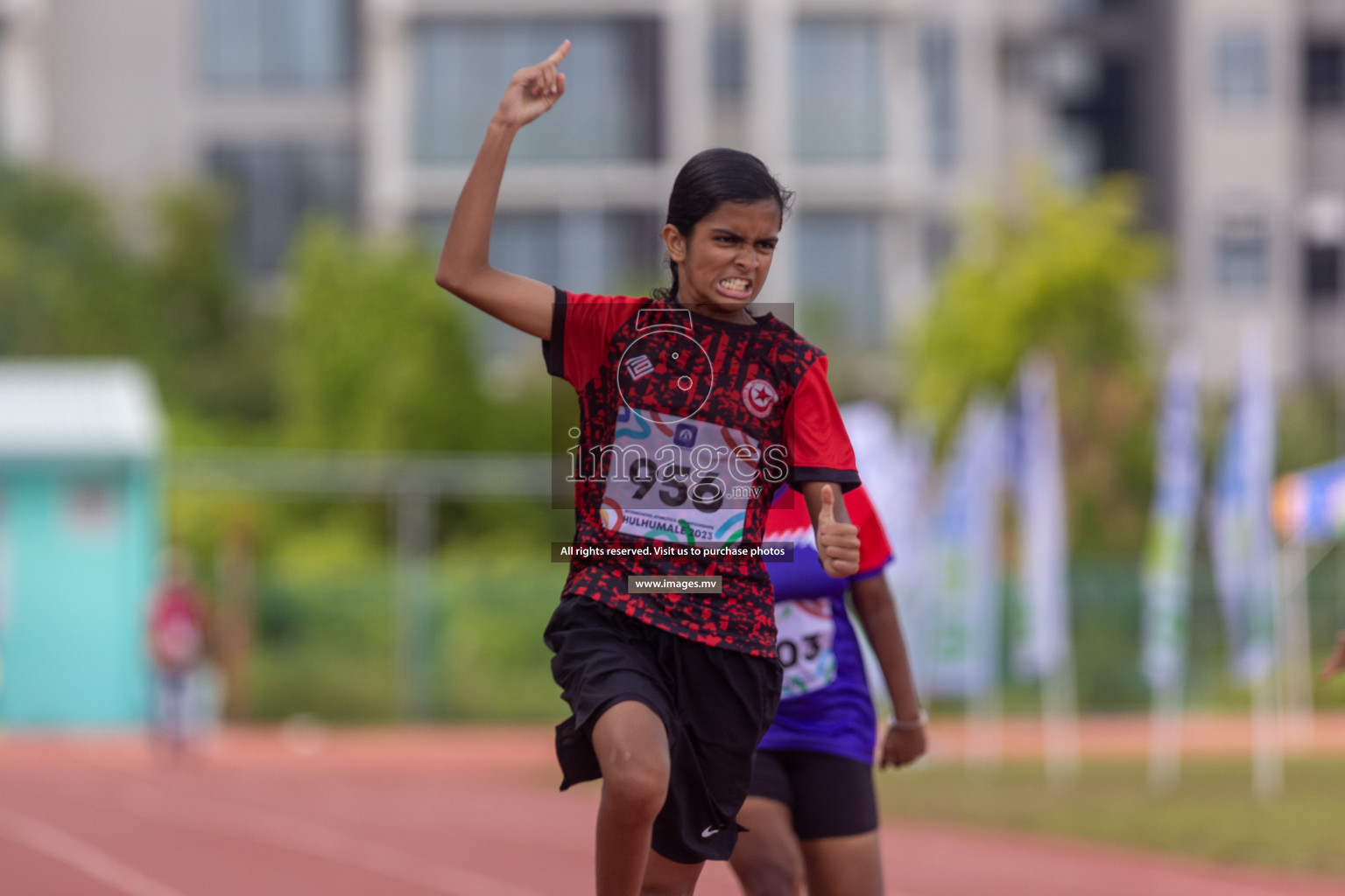 Day two of Inter School Athletics Championship 2023 was held at Hulhumale' Running Track at Hulhumale', Maldives on Sunday, 15th May 2023. Photos: Shuu/ Images.mv