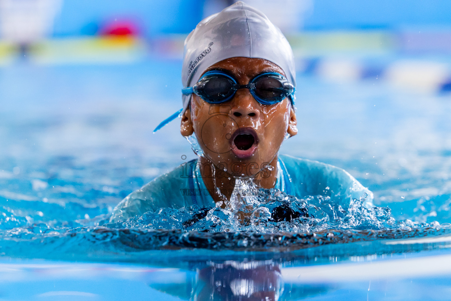 Day 2 of 20th Inter-school Swimming Competition 2024 held in Hulhumale', Maldives on Sunday, 13th October 2024. Photos: Nausham Waheed / images.mv