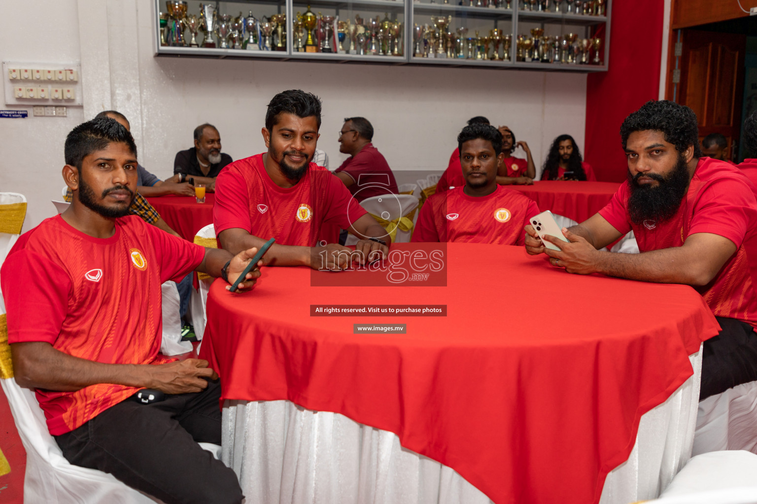 Victory Sports Club Jersey Unveiling 2022 on 14th July 2022, held in Jamaaludheen School Hall, Male', Maldives  Photos: Hassan Simah / Images.mv