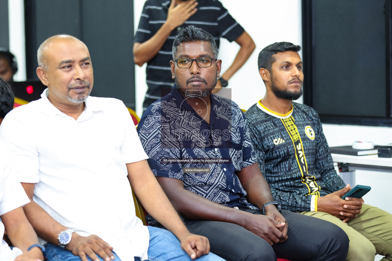 Round of 16 Draw of Club Maldives 2023 held in Boalhage Male, Maldives, on Monday, 31st July 2023 Photos: Nausham Waheed / images.mv