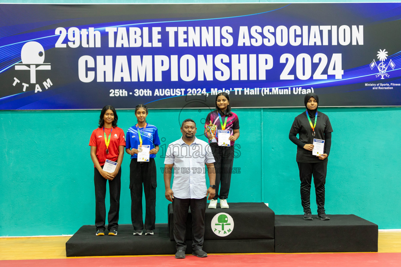 29th Table Tennis Association Championship 2024, 30th August 2024 at Male'TT Hall,Photos by Shuu Abdul Sattar