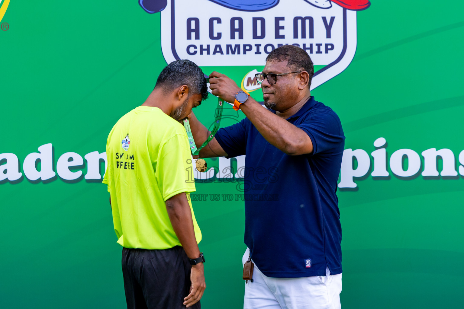 Day 3 of MILO Academy Championship 2025 (U-12) was held at Henveiru Stadium in Male', Maldives on Saturday, 3rd May 2025. Photos: Nausham Waheed / images.mv