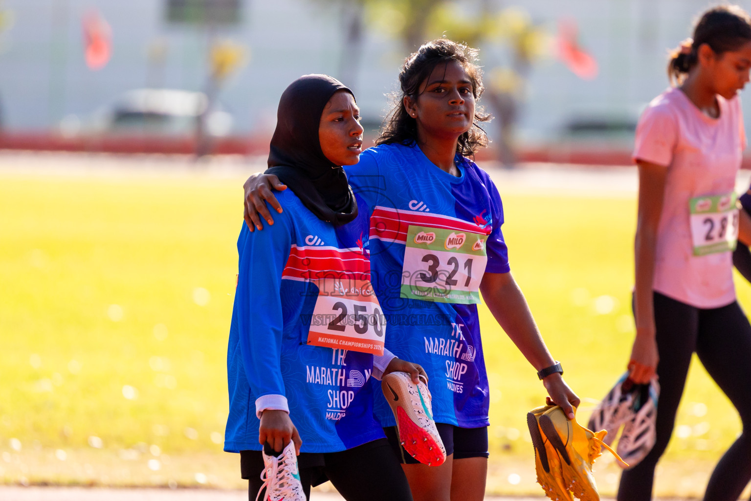 Day 3 of National Athletics Championship 2025 was held at Ekuveni Running Ground in Male', Maldives on Saturday, 16th August 2025. Photos: Nausham Waheed / images.mv