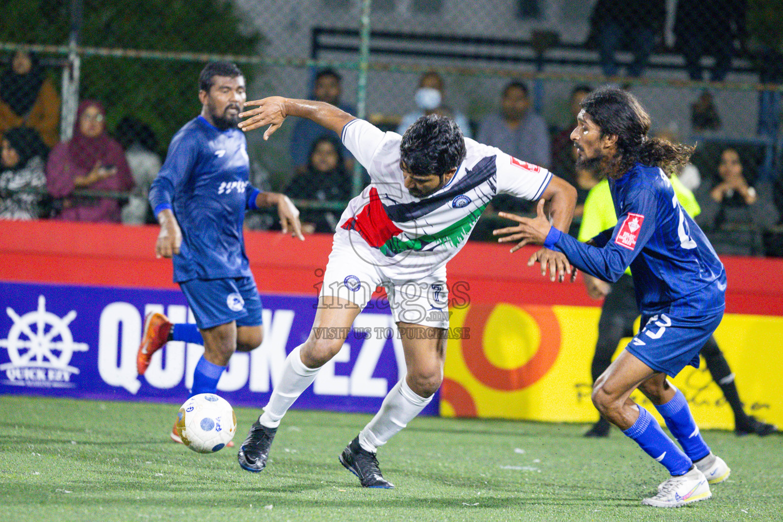 GA Kolamaafushi vs GA Villingili in Day 14 of Golden Futsal Challenge 2025 was held on Saturday, 18th January 2025, in Hulhumale', Maldives. Photos: Ismail Thoriq / images.mv