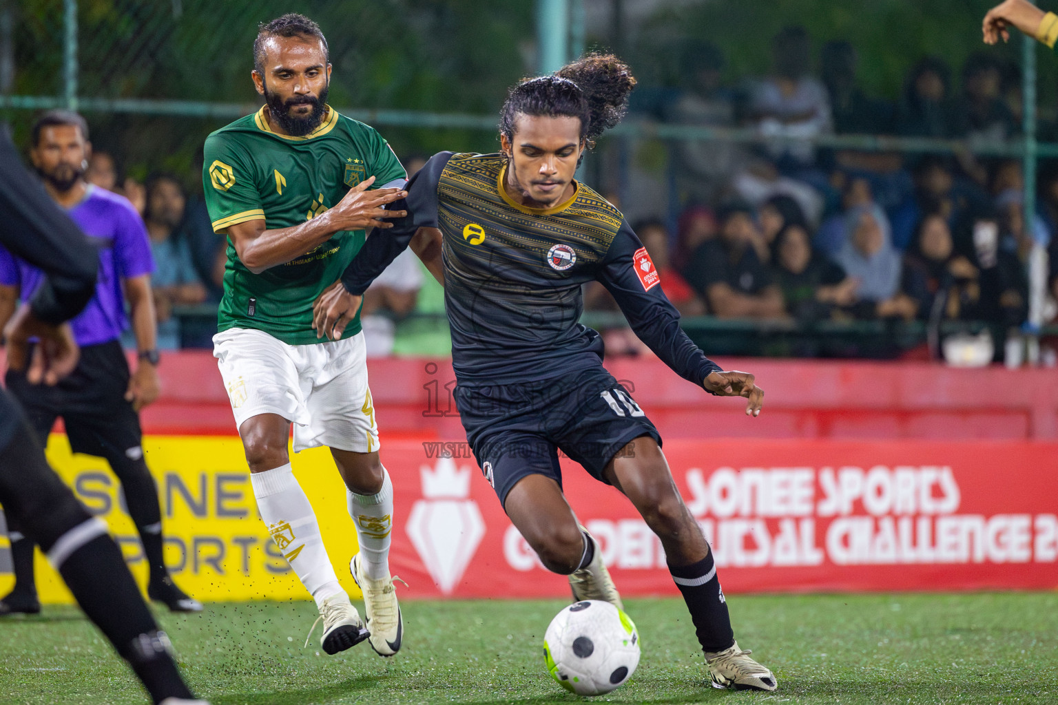 Th Omadhoo vs Th Thimarafushi on Day 33 of Golden Futsal Challenge 2024, held on Sunday, 18th February 2024, in Hulhumale', Maldives Photos: Mohamed Mahfooz Moosa / images.mv