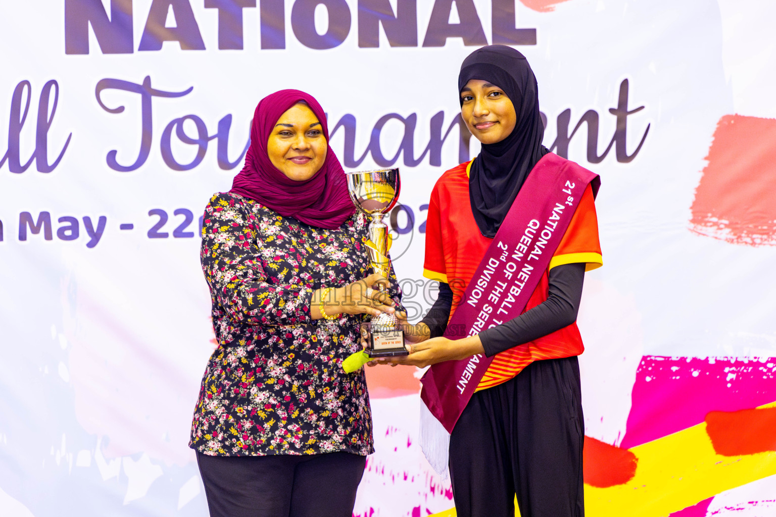 Sports Club Skylark vs Youth United Sports Club in Final of 21st National Netball Tournament was held in Social Canter at Male', Maldives on Monday, 13th May 2024. Photos: Nausham Waheed / images.mv