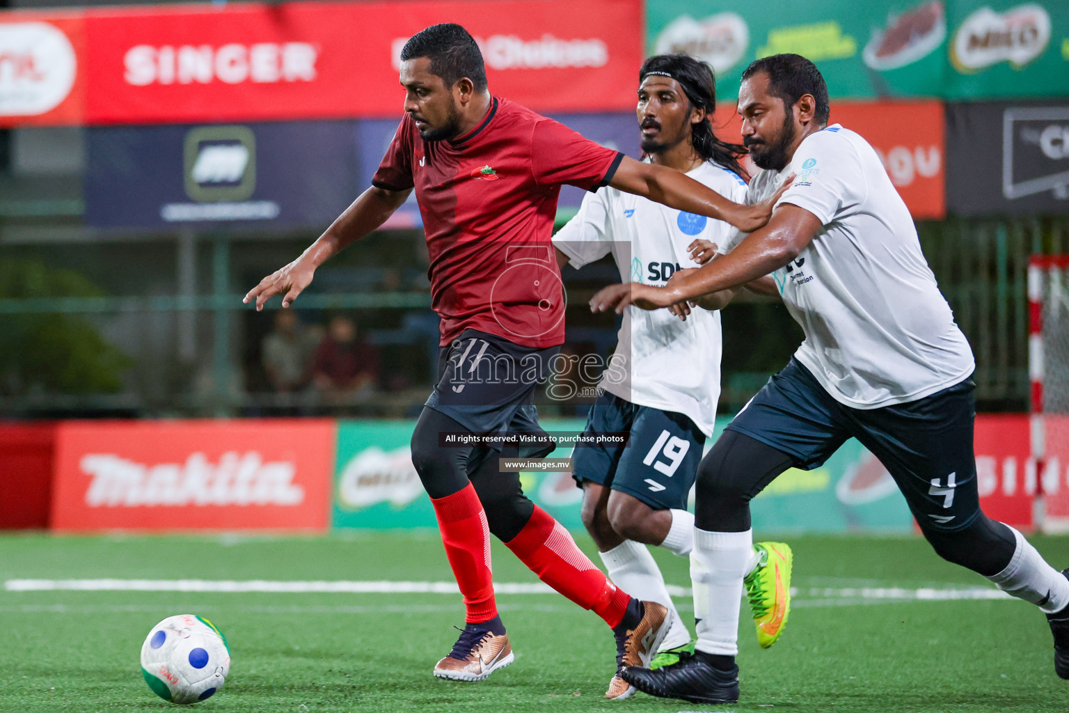 Trade Club vs ACCRC in Club Maldives Cup Classic 2023 held in Hulhumale, Maldives on 15 July 2023