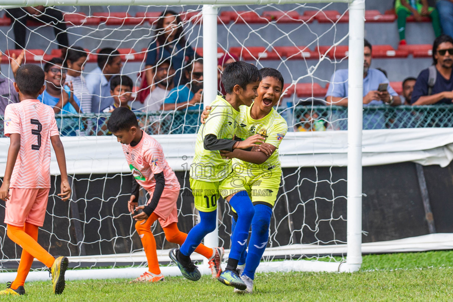 Day 2 of MILO Kids Football Fiesta was held at National Stadium in Male', Maldives on Saturday, 24th February 2024.