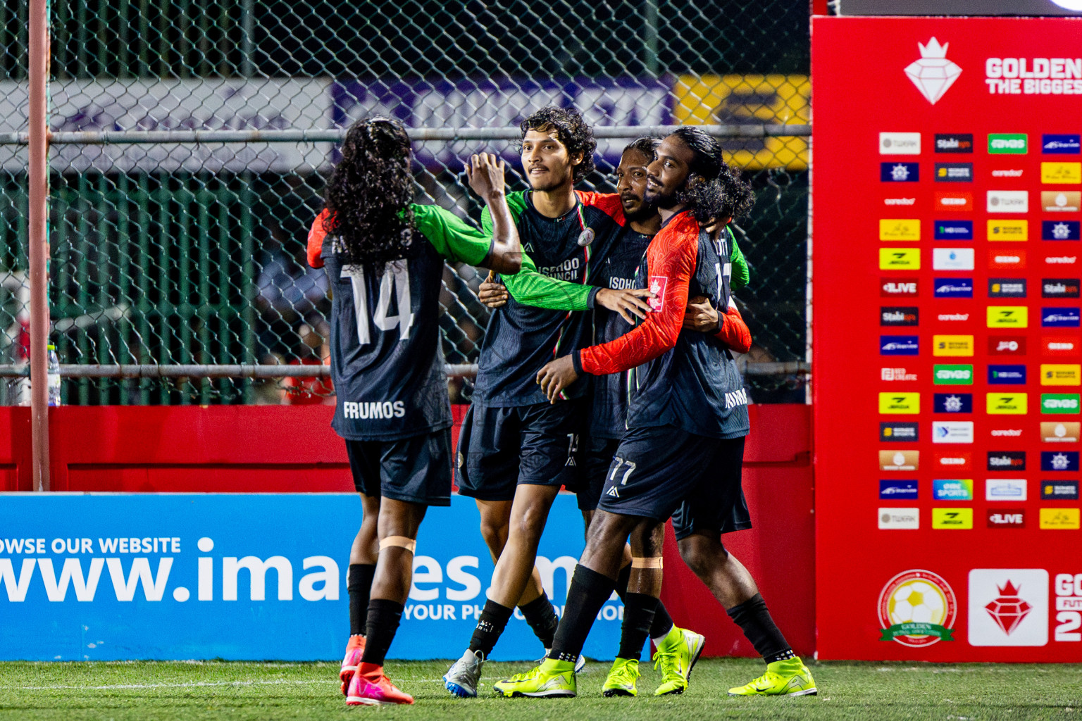 L Isdhoo VS L Maabaidhoo in Atoll Round Semi-Final on Day 22 of Golden Futsal Challenge 2025 was held on Sunday , 26th January 2025, in Hulhumale', Maldives. Photos: Nausham Waheed / images.mv