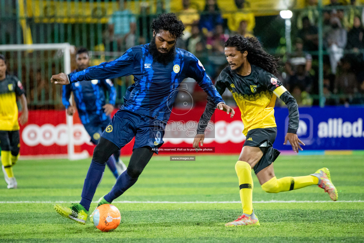 Team MPL vs Team RRC in the Quarter Finals of Club Maldives 2021 held at Hulhumale'; on 13th December 2021 Photos:Shu Abdul Sattar / images/mv