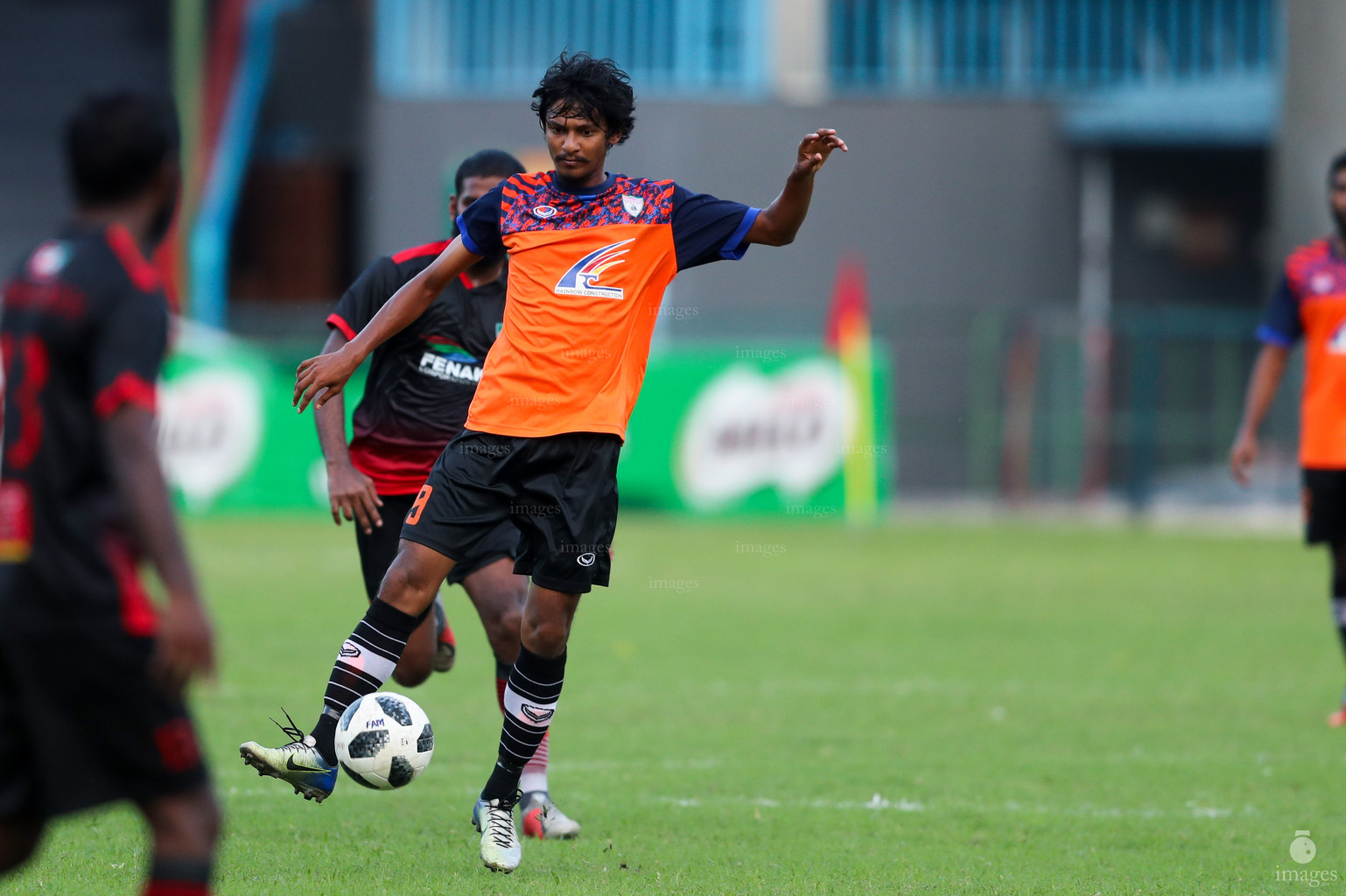 Dhiraagu Dhivehi Premier League 2018 - Eagles vs Foakaidhoo in Male, Maldives, Thursday November 7, 2018. (Images.mv Photo/ Suadh Abdul Sattar)