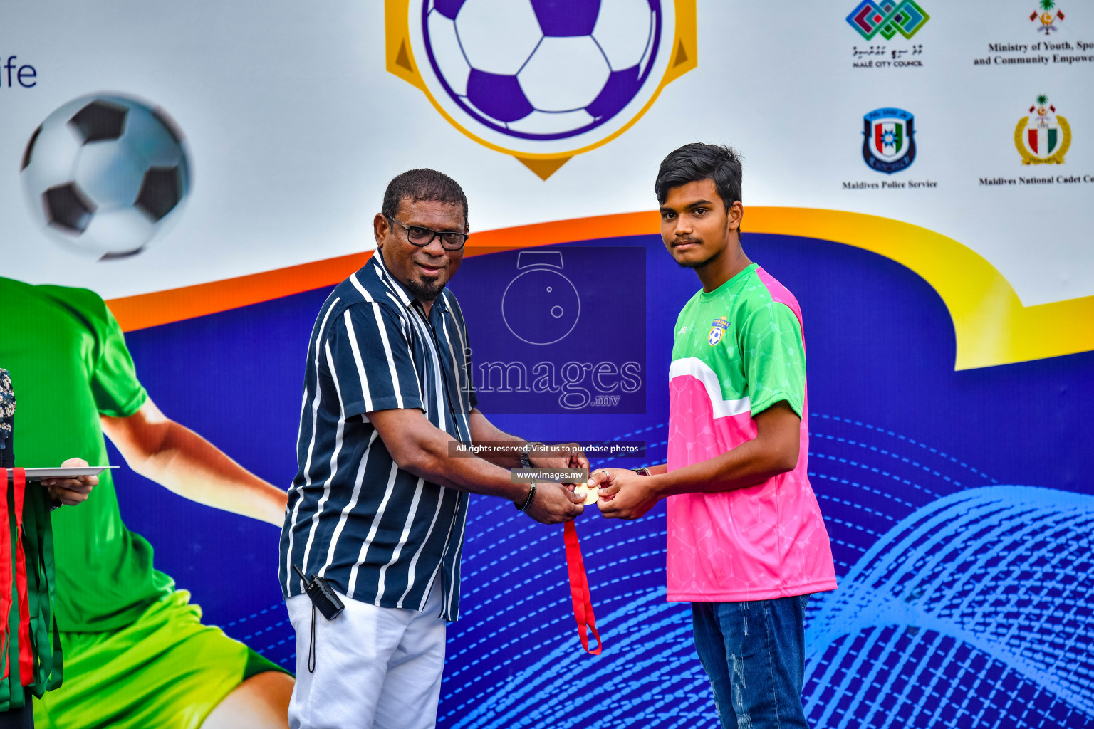 Day 4 of Milo Kids Football Fiesta 2022 was held in Male', Maldives on 22nd October 2022. Photos: Nausham Waheed / images.mv