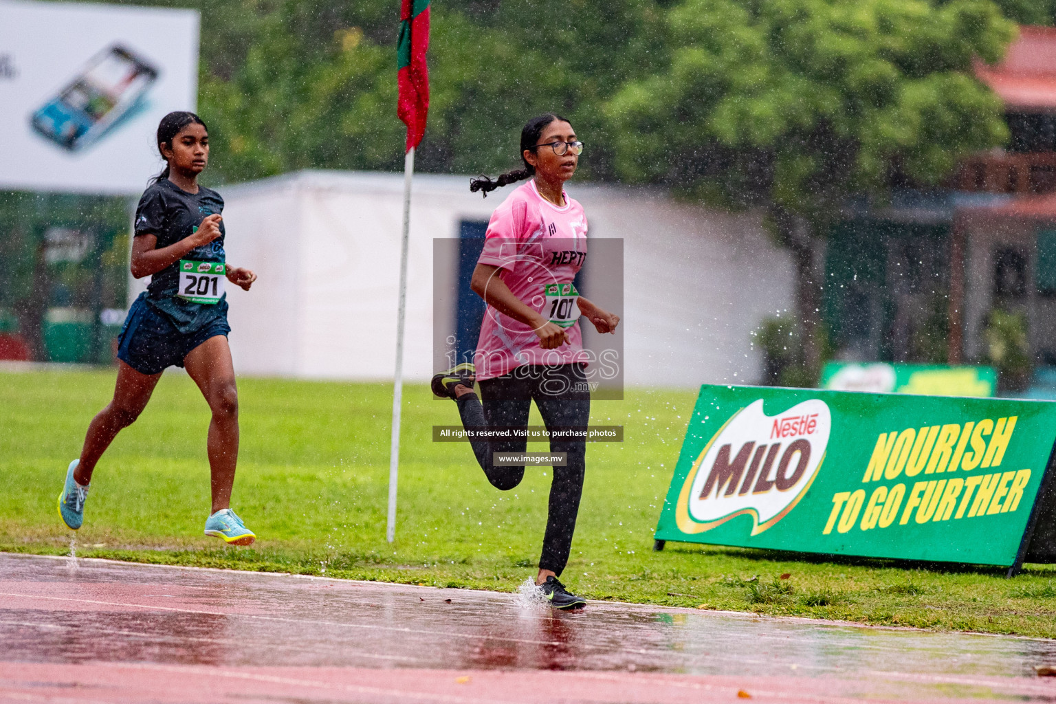 Day 2 of National Athletics Championship 2023 was held in Ekuveni Track at Male', Maldives on Friday, 24th November 2023. Photos: Hassan Simah / images.mv