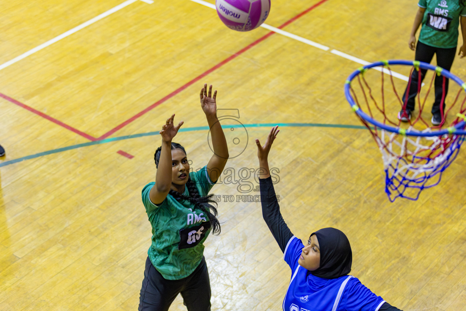 Day 9 of 26th Inter-School Netball Tournament 2025 was held in Social Center Indoor Hall on Sunday, 27th October 2025. Photos: Areef Adam / images.mv