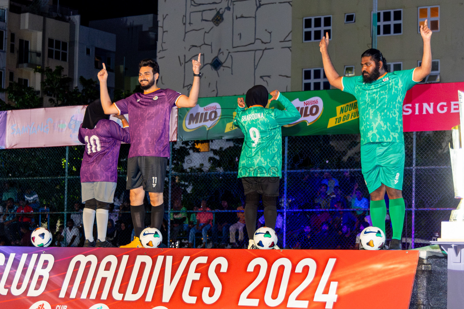 Opening Ceremony of Club Maldives Tournament's 2024 held in Rehendi Futsal Ground, Hulhumale', Maldives on Sunday, 1st September 2024. Photos: Nausham Waheed / images.mv