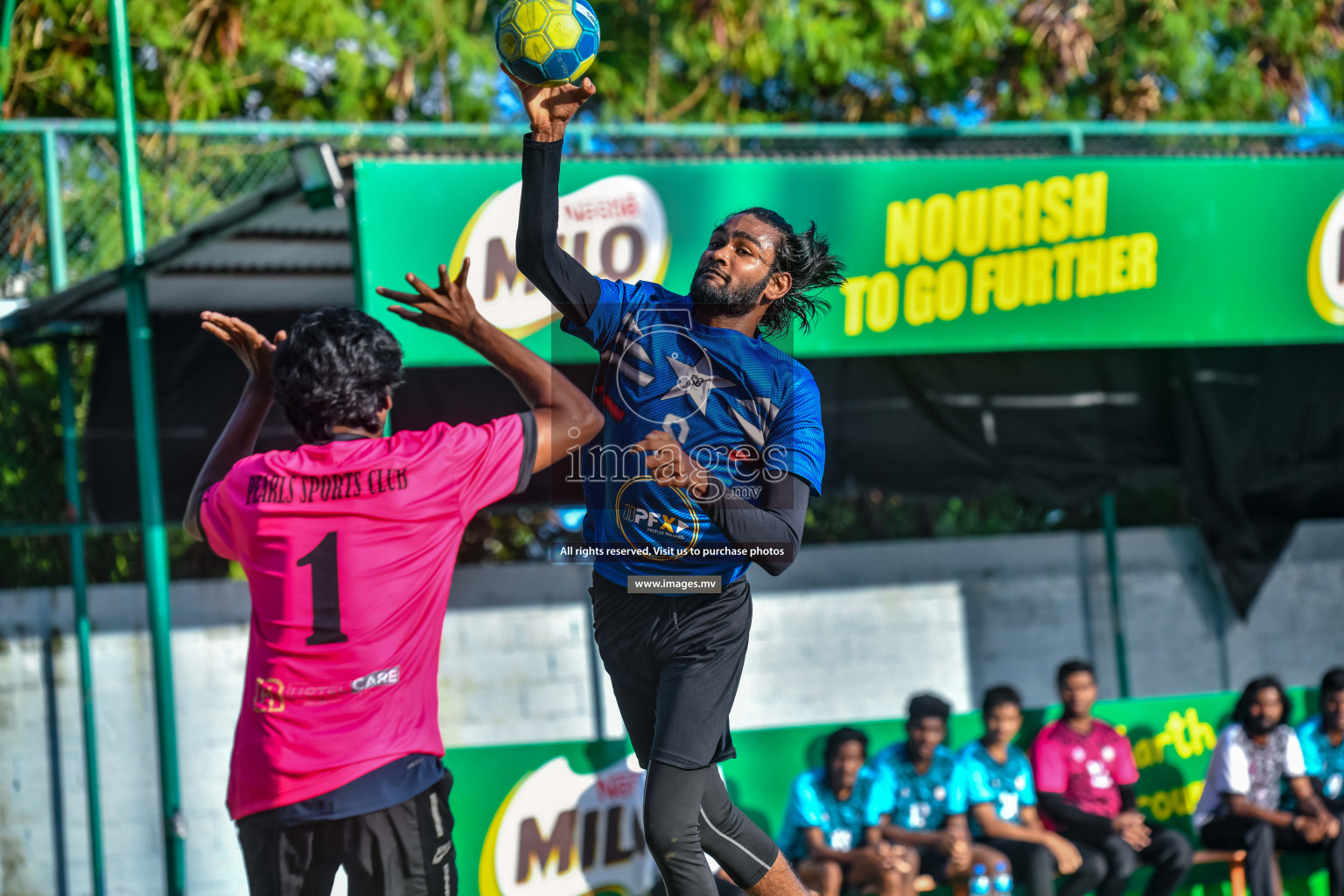 Milo 9th Handball Maldives Championship 2022 Day 2 held in Male', Maldives on 18th October 2022 Photos By: Nausham Waheed /images.mv