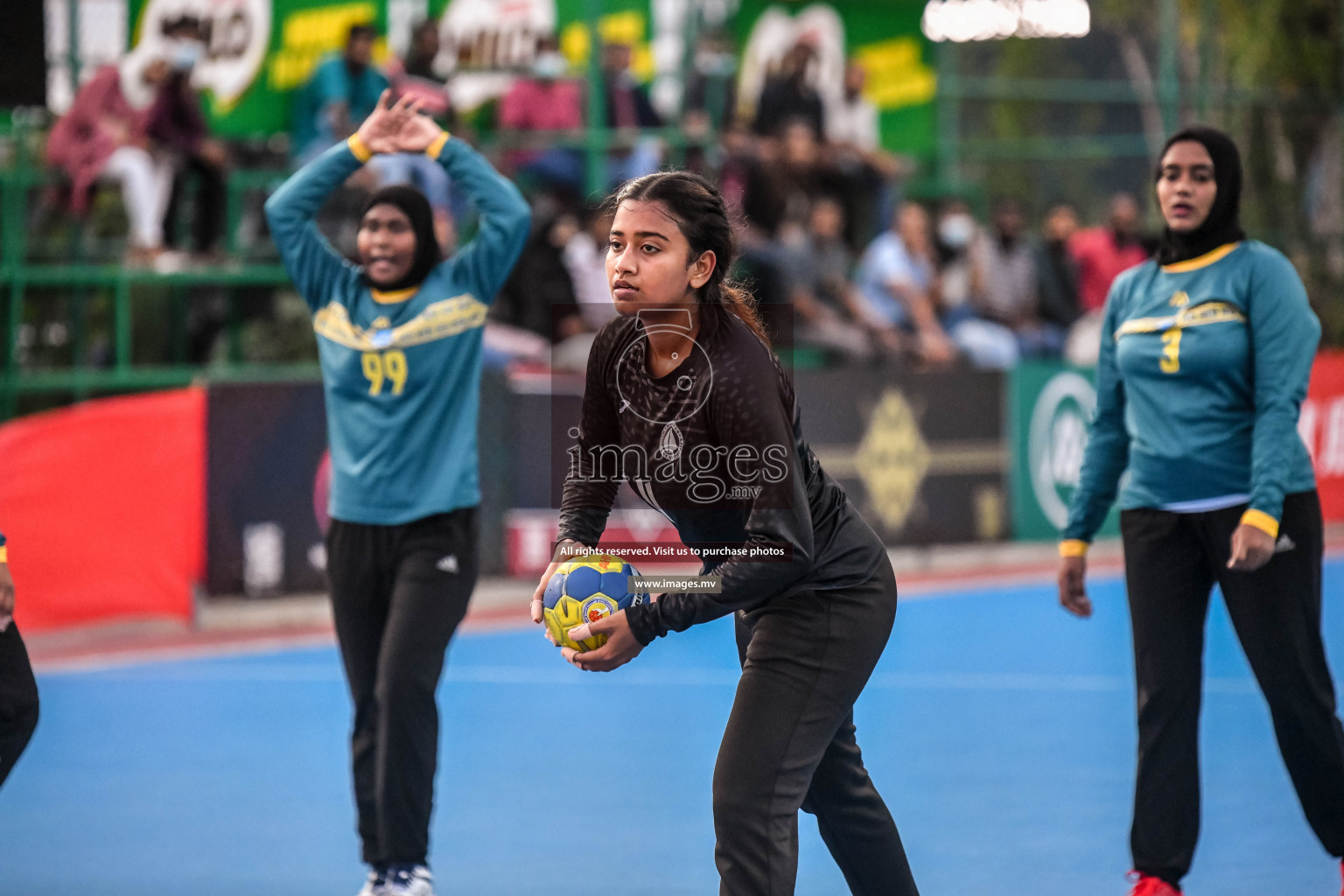 Day 10 of Milo 6th Inter Office Handball Tournament 2022 - Photos by Nausham Waheed