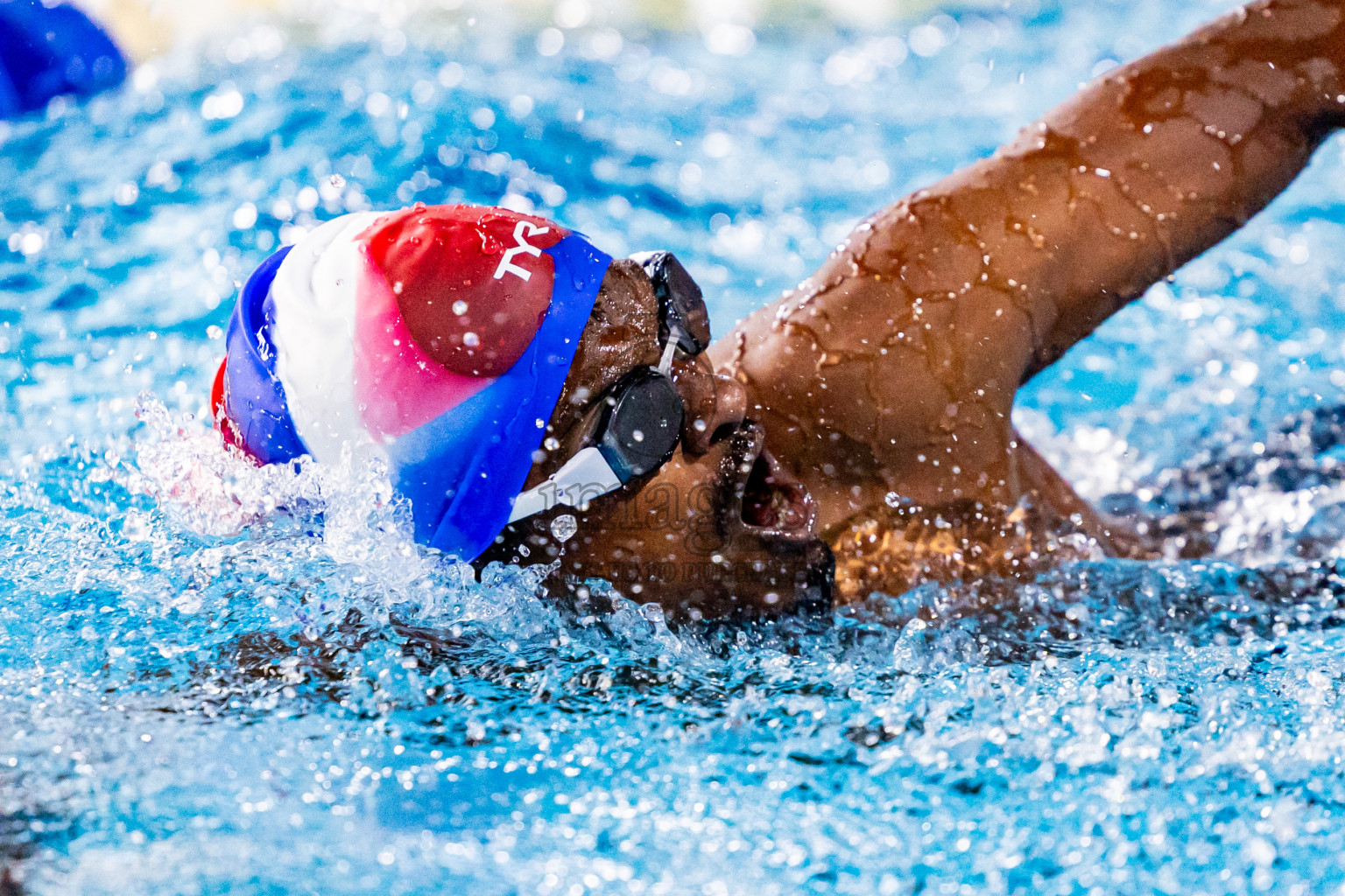 Day 2 of National Swimming Competition 2024 held in Hulhumale', Maldives on Saturday, 14th December 2024. Photos: Nausham Waheed / images.mv