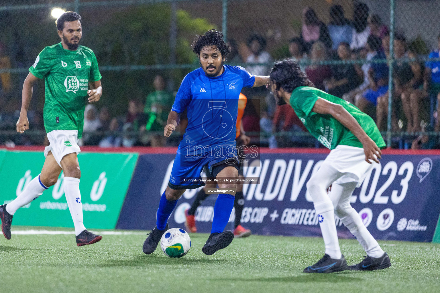 MMA vs Team Badhahi in Club Maldives Cup Classic 2023 held in Hulhumale, Maldives, on Sunday, 06th August 2023 Photos: Nausham Waheed / images.mv