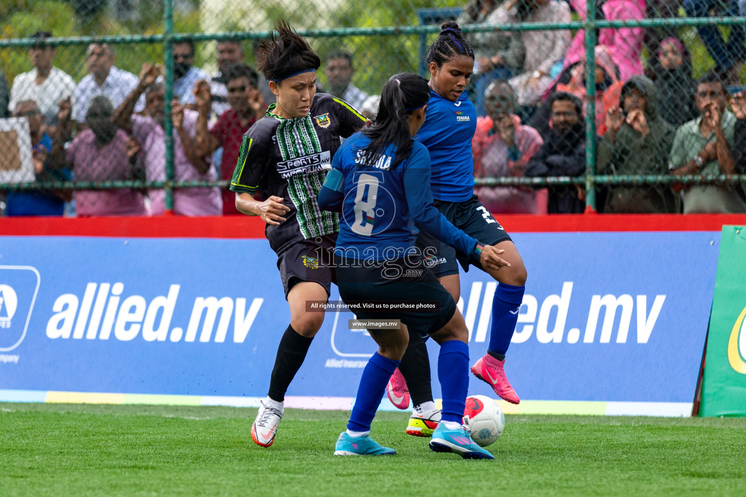 WAMCO vs Team Fenaka in Eighteen Thirty Women's Futsal Fiesta 2022 was held in Hulhumale', Maldives on Friday, 14th October 2022. Photos: Hassan Simah / images.mv