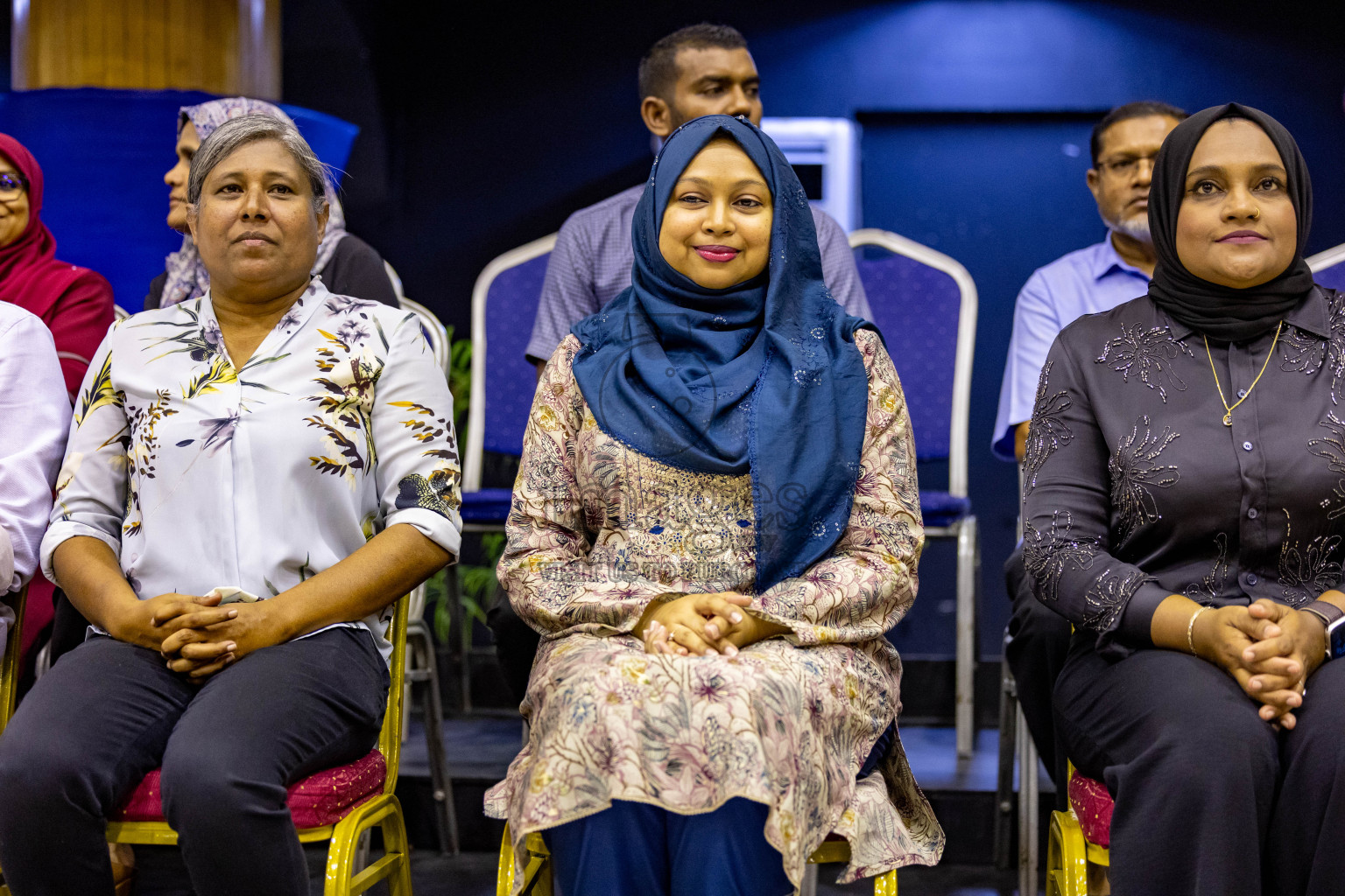 Iskandhar School vs Ghiyasuddin International School in the U15 Finals of Inter-school Netball Tournament held in Social Center at Male', Maldives on Monday, 26th August 2024. Photos: Hassan Simah / images.mv