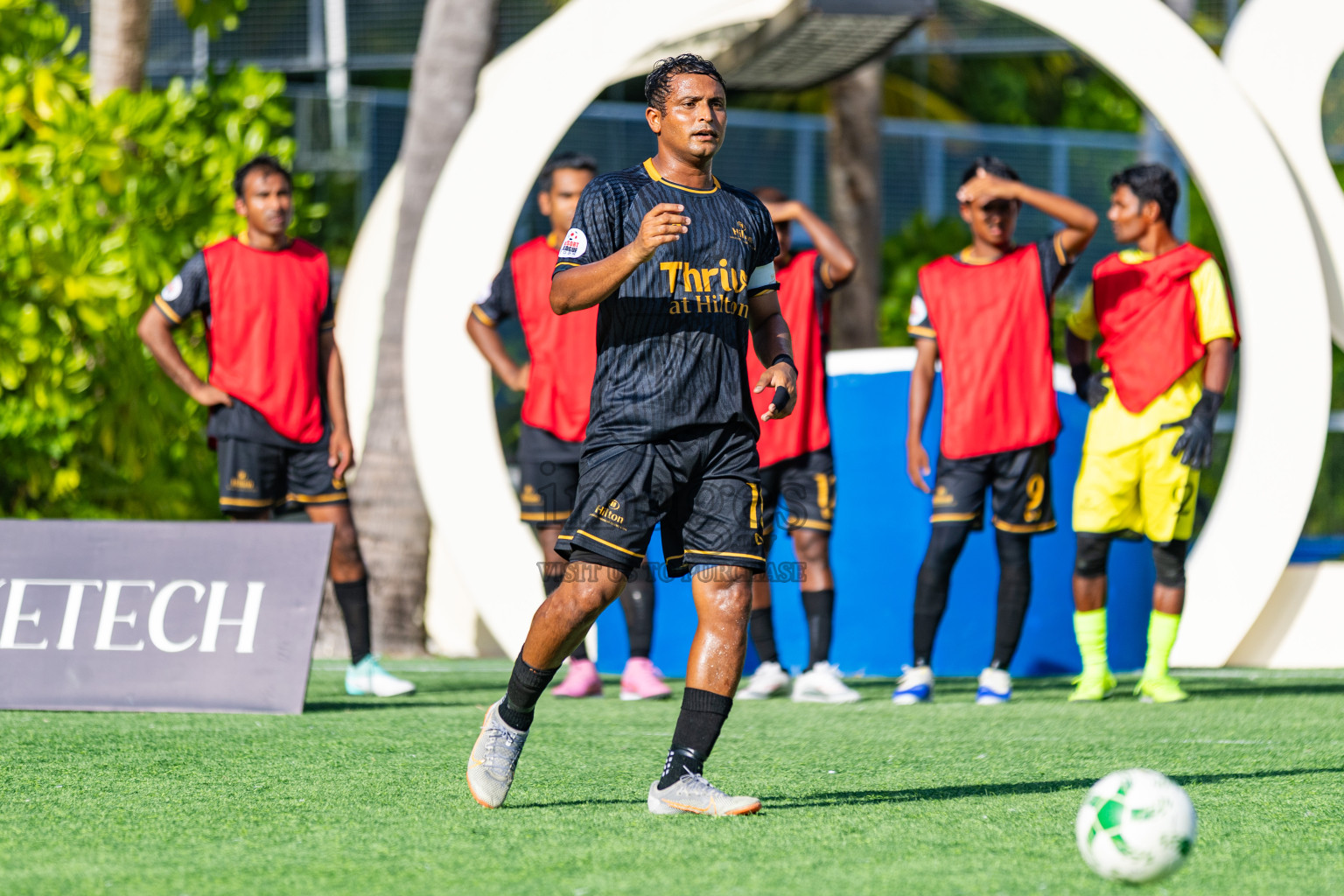 Hilton Amingiri vs Varu by Atmosphere in Resort League 2025 (North Male Zone) day 4 was held on Saturday, 6th September 2025 in One And Only Reethi Rah Maldives Resort, Photos: Areef Adam / images.mv