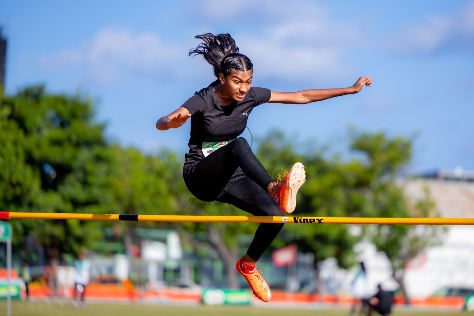 Day 1 of 12th Milo Association Championships was held in Ekuveni Track at Male', Maldives on Thursday, 24th April 2025. Photos: Nausham Waheed / images.mv