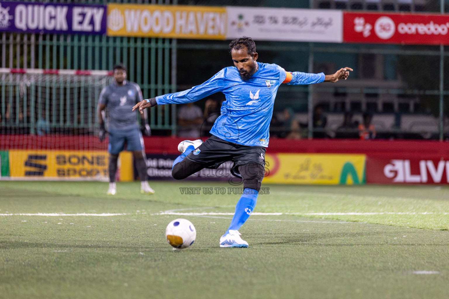 HDh Hanimaadhoo vs HDh Makunudhoo in Day 5 of Golden Futsal Challenge 2025 on Thursday, 9th January 2025, in Hulhumale', Maldives 
Photos: Hassan Simah / images.mv