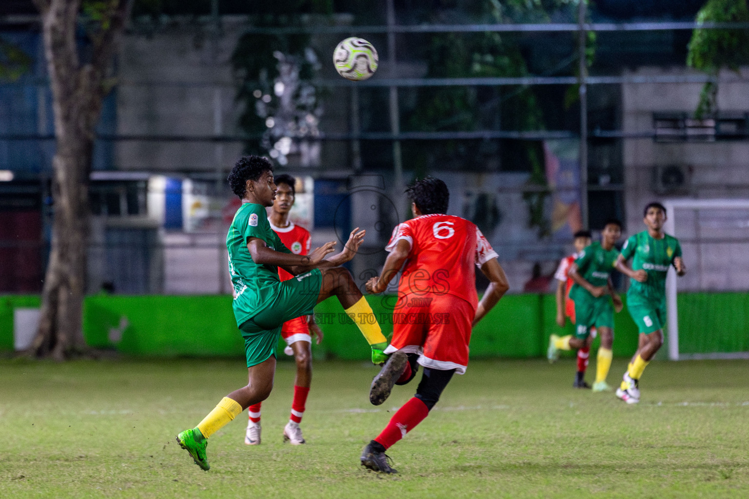 Maziya SRC vs Hurriya Sports Club in Day 12 of Dhivehi Youth League 2024 held at Henveiru Stadium on Wednesday , 18th December 2024. Photos: Shuu Abdul Sattar