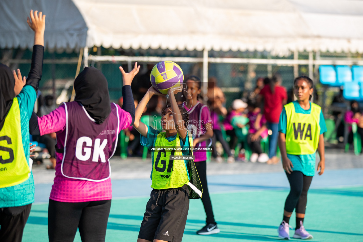 Day 8 of Junior Netball Championship 2022 on 11th March 2022 held in Male', Maldives. Photos by Nausham Waheed & Hassan Simah