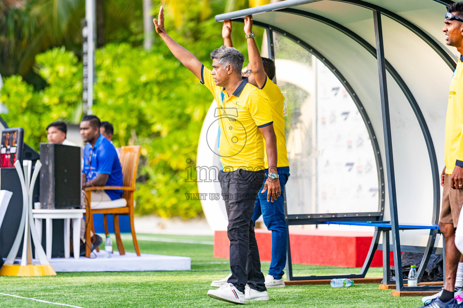 Oblu Sangli vs Joy Island in Resort League 2025 (North Male Zone) day 4 was held on Saturday, 6th September 2025 in One And Only Reethi Rah Maldives Resort, Photos: Areef Adam / images.mv