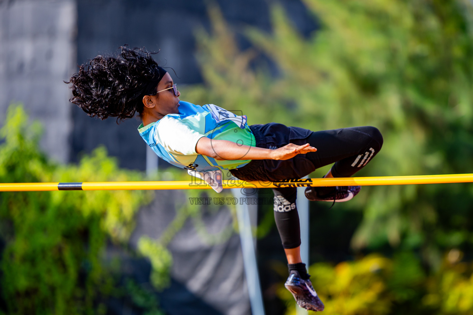 Day 3 of MWSC Interschool Athletics Championships 2024 held in Hulhumale Running Track, Hulhumale, Maldives on Monday, 11th November 2024. Photos by: Nausham Waheed / Images.mv