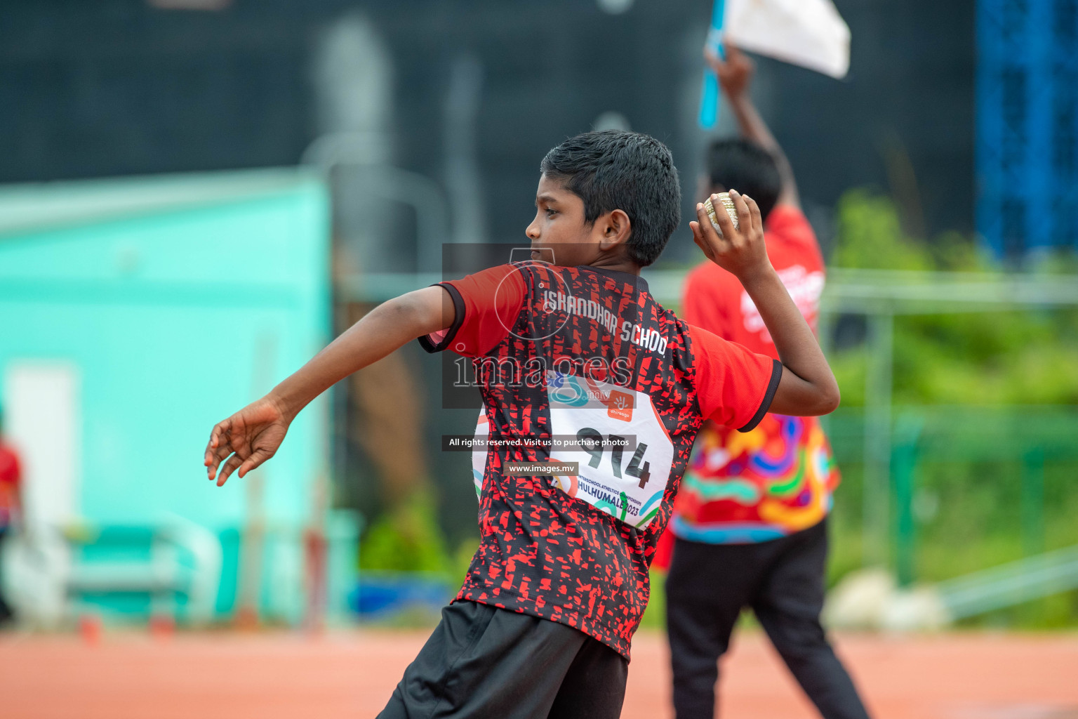 Day two of Inter School Athletics Championship 2023 was held at Hulhumale' Running Track at Hulhumale', Maldives on Sunday, 15th May 2023. Photos: Nausham Waheed / images.mv