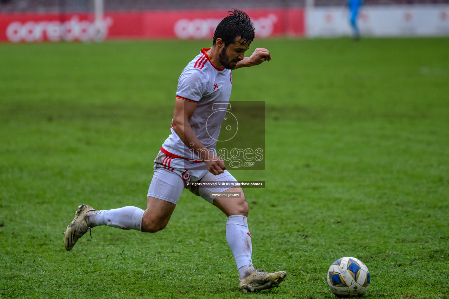 Buru Sports Club vs Club Teenage in Dhivehi Premier League Qualification 22 on 30th Aug 2022, held in National Football Stadium, Male', Maldives Photos: Nausham Waheed / Images.mv