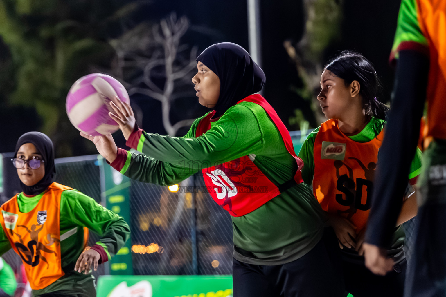 Day 2 of MILO Netball Fest 2025 was held in Cental Park, Hulhumale', Maldives on Friday, 21st November 2025. Photos: Nausham Waheed / images.mv