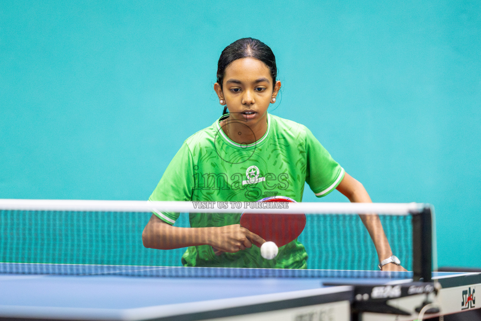 Day 1 of Interschool Table Tennis Tournament 2025 held at Male' TT Hall, Male', Maldives on Wednesday, 14th May 2025.
Photos By: Ismail Thoriq / images.mv