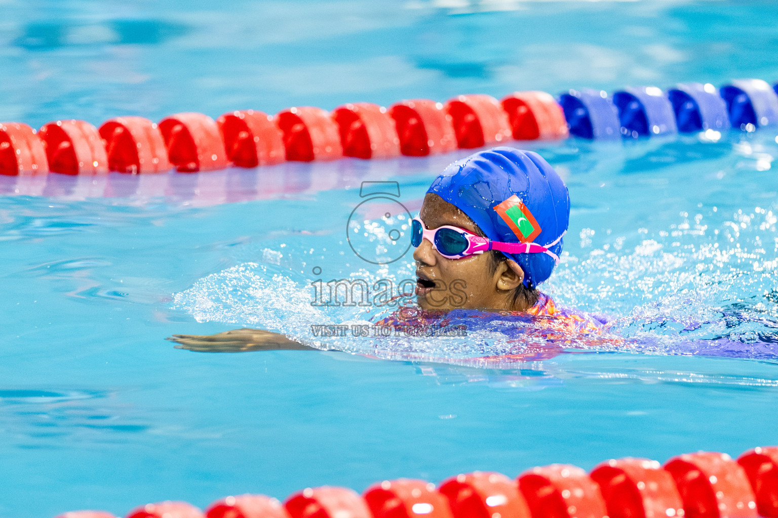 Day 4 of BML 6th National Kids Swimming Kids Festival 2025 held in Hulhumale', Maldives on Thursday, 6th November 2024. Photos: Hassan Simah / images.mv