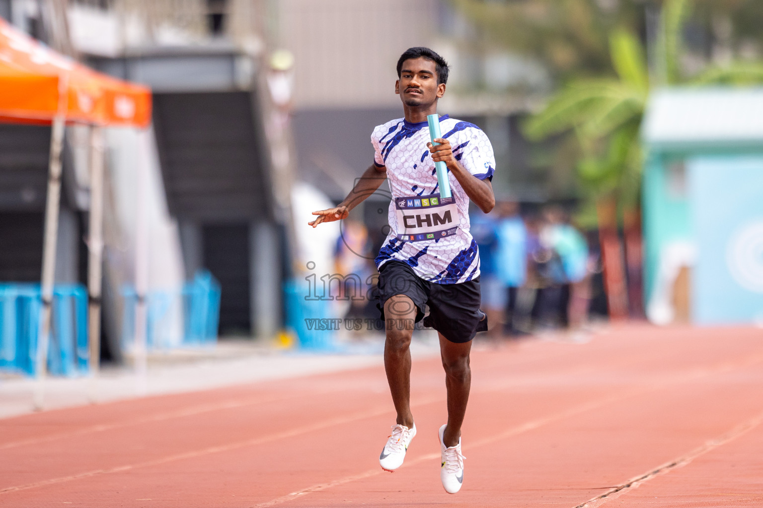 Day 5 of MWSC Interschool Athletics Championships 2024 held in Hulhumale Running Track, Hulhumale, Maldives on Wednesday, 13th November 2024. Photos by: Raif Yoosuf / Images.mv