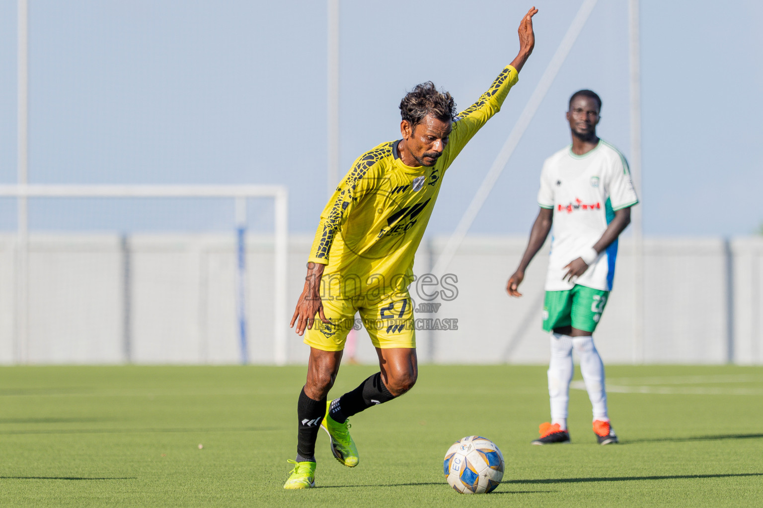 Semi Finals Match 02 Huss Songun FT VS Velaa Sports Club in Day 8 of Eydhafushi Cup 2025 held in Eydhafushi Football Stadium at B. Eydhafushi, Maldives on Saturday, 13th September 2025. Photos: Arif Rasheed / images.mv