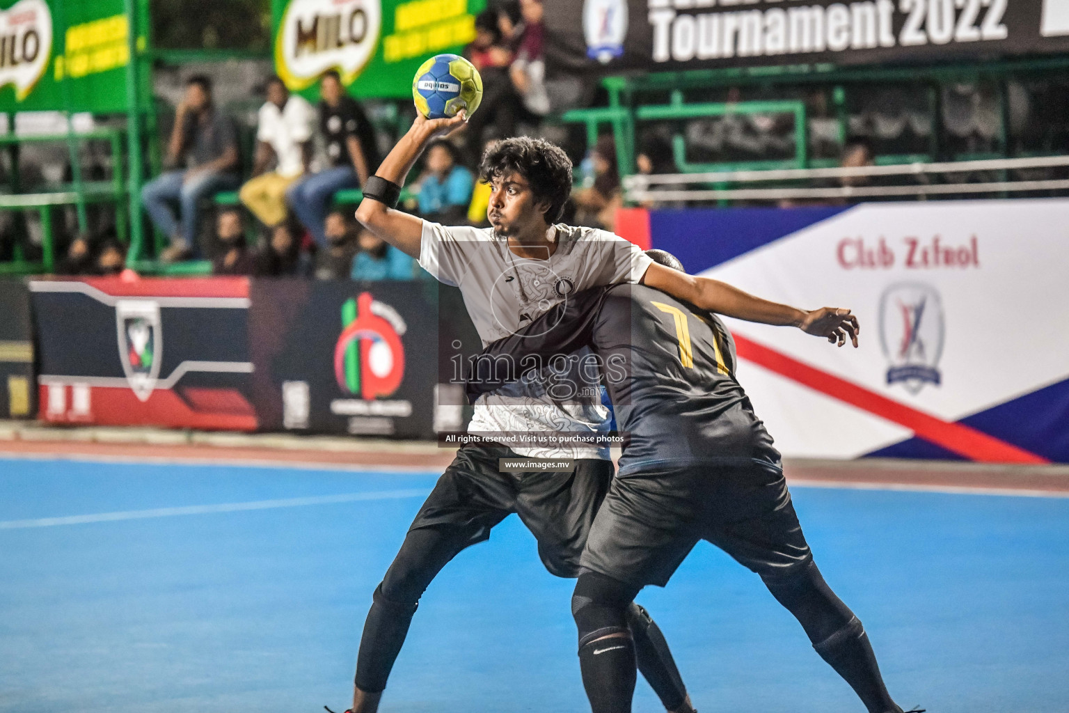 Day 6 of Milo 6th Inter Office Handball Tournament 2022 - Photos by Nausham Waheed