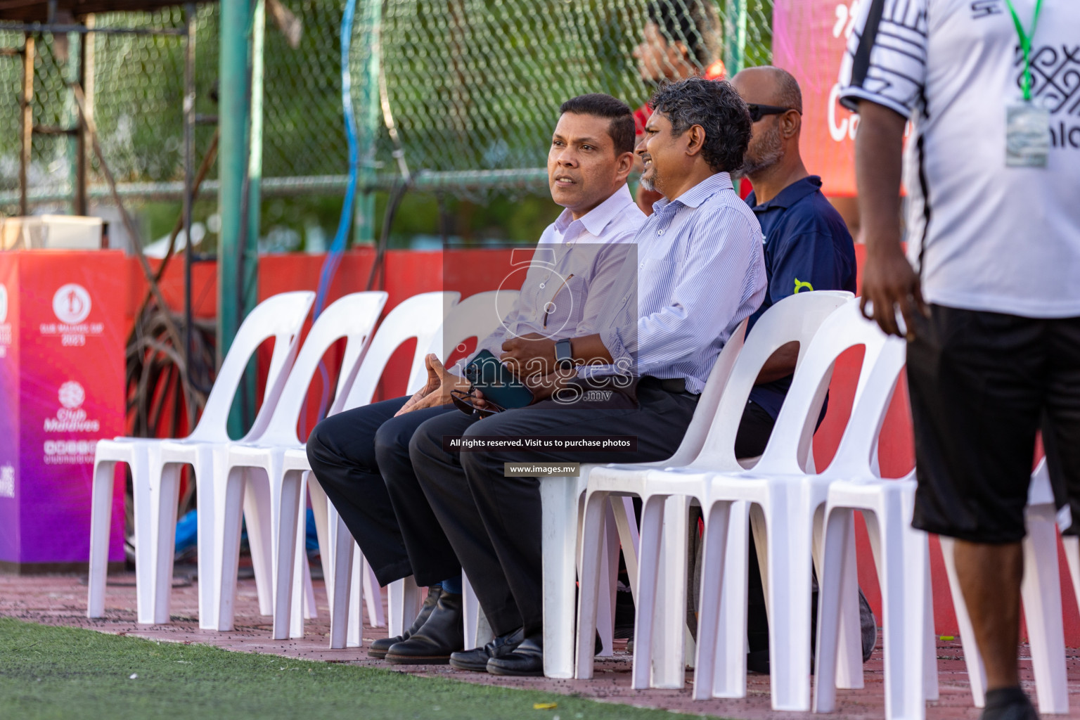 WAMCO vs MACL in 18/30 Futsal Fiesta Classic 2023 held in Hulhumale, Maldives, on Tuesday, 18th July 2023 Photos: Hassan Simah / images.mv