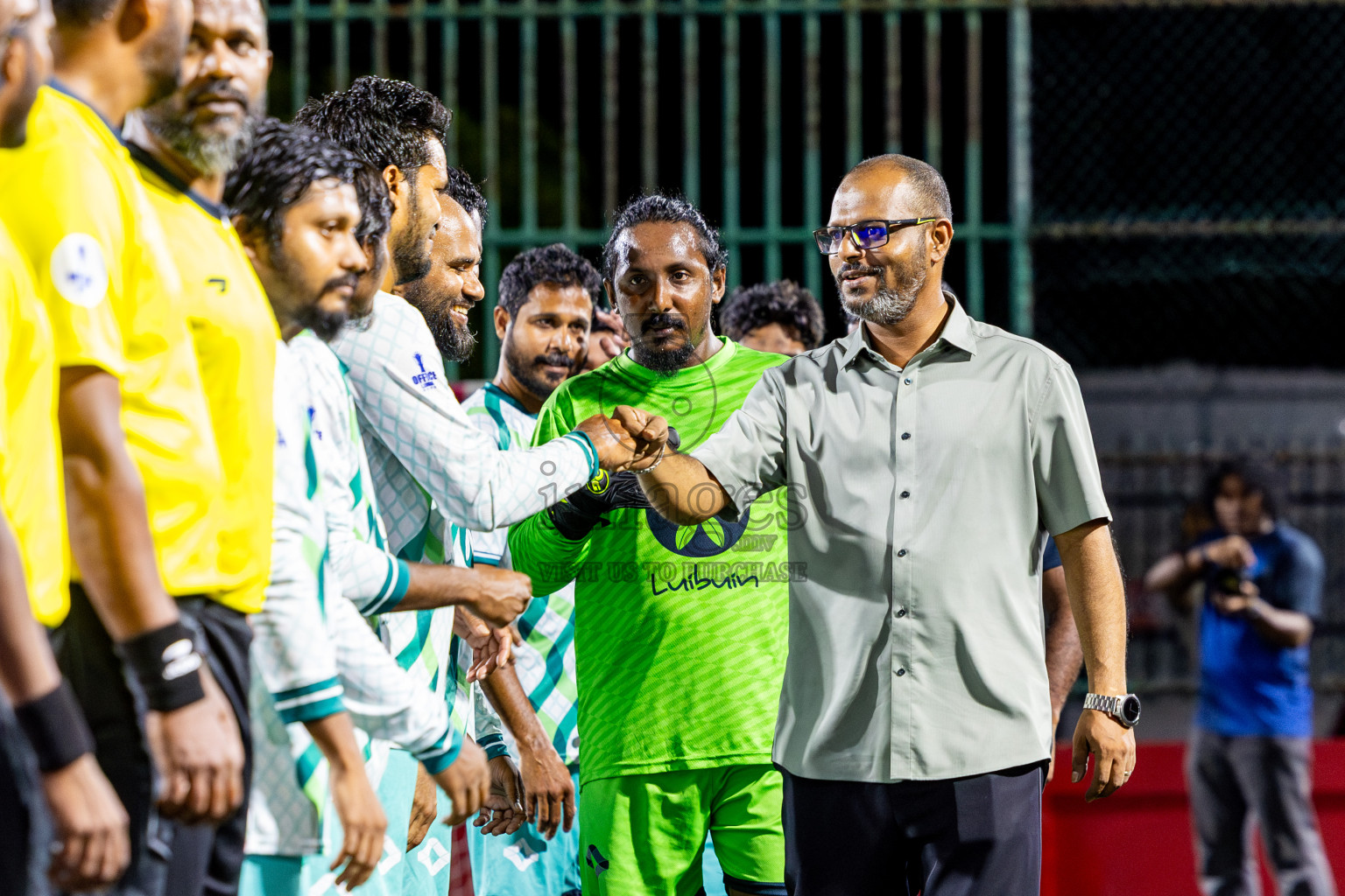 Dharumavantha vs Customs RC in Day 13 of Office League 2025 was held on Monday, 28th April 2025 in Hulhumale', Maldives. Photos: Nausham Waheed / images.mv