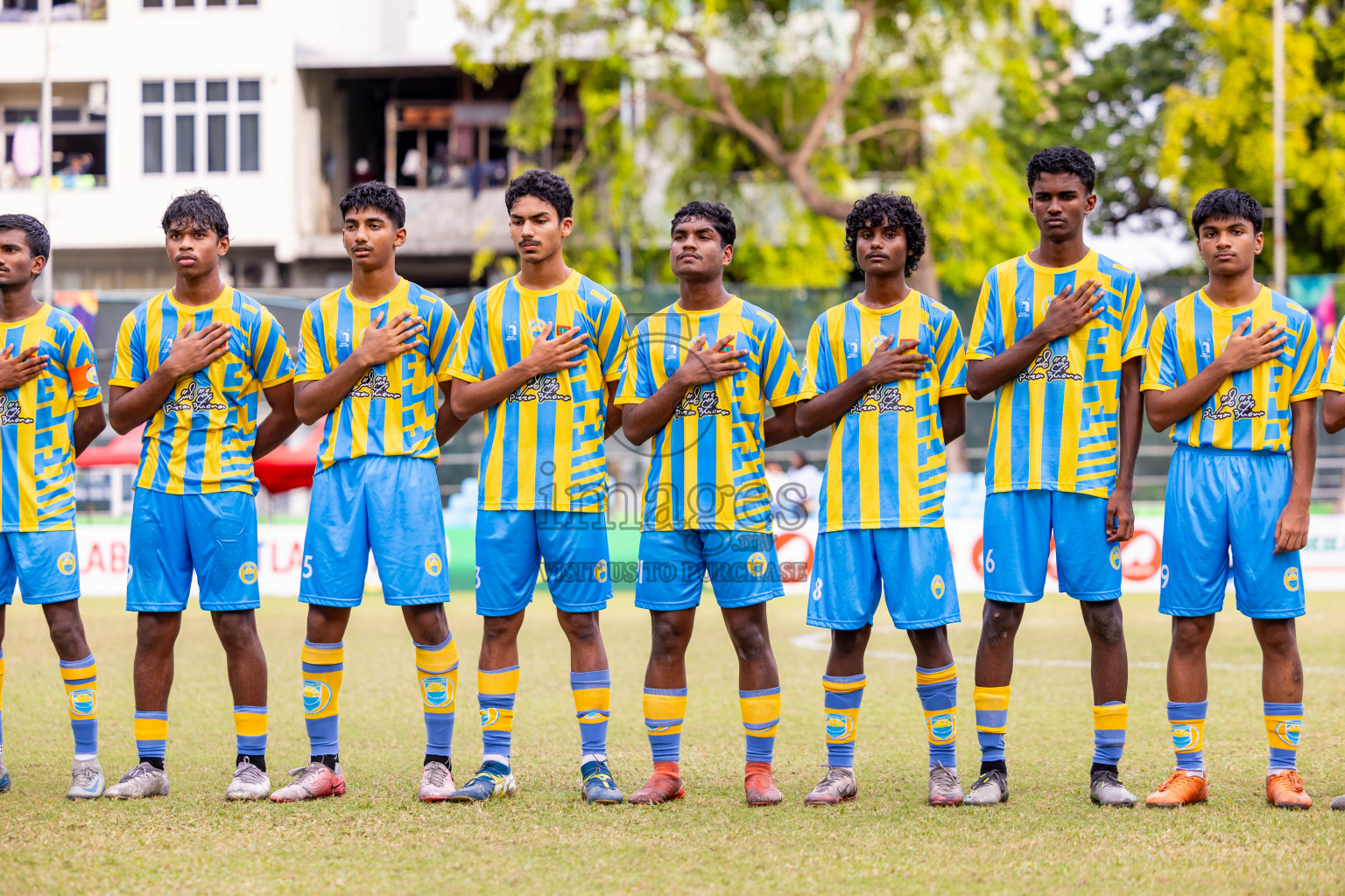 Club Valencia vs United Victory (U16) in Day 10 of Dhivehi Youth League 2024 held at Henveiru Stadium on Sunday, 15th December 2024. Photos: Nausham Waheed / Images.mv