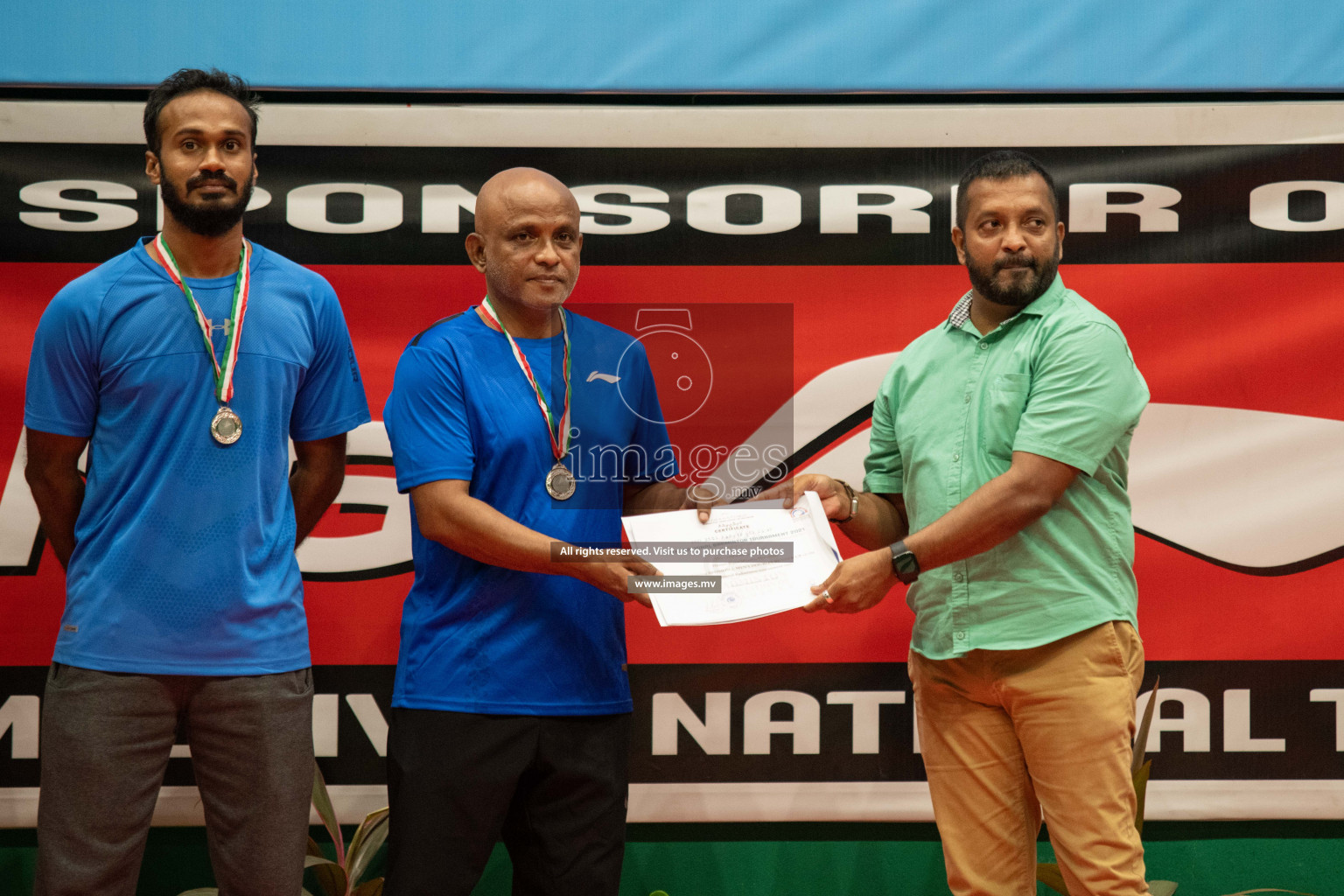 47th National Badminton Tournament 2021 held from 10 to 14 November 2021 in Male' Sports Complex, Maldives