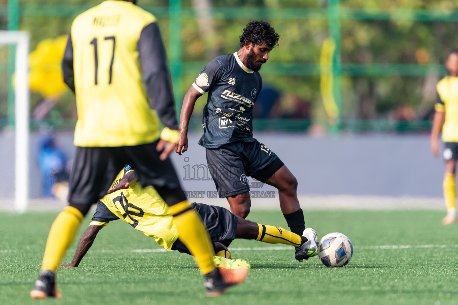 JT Sports vs Kanmathi Juniors from Final of Manadhoo Council Cup 2024 in N Manadhoo Maldives on Tuesday, 27th February 2023. Photos: Nausham Waheed / images.mv