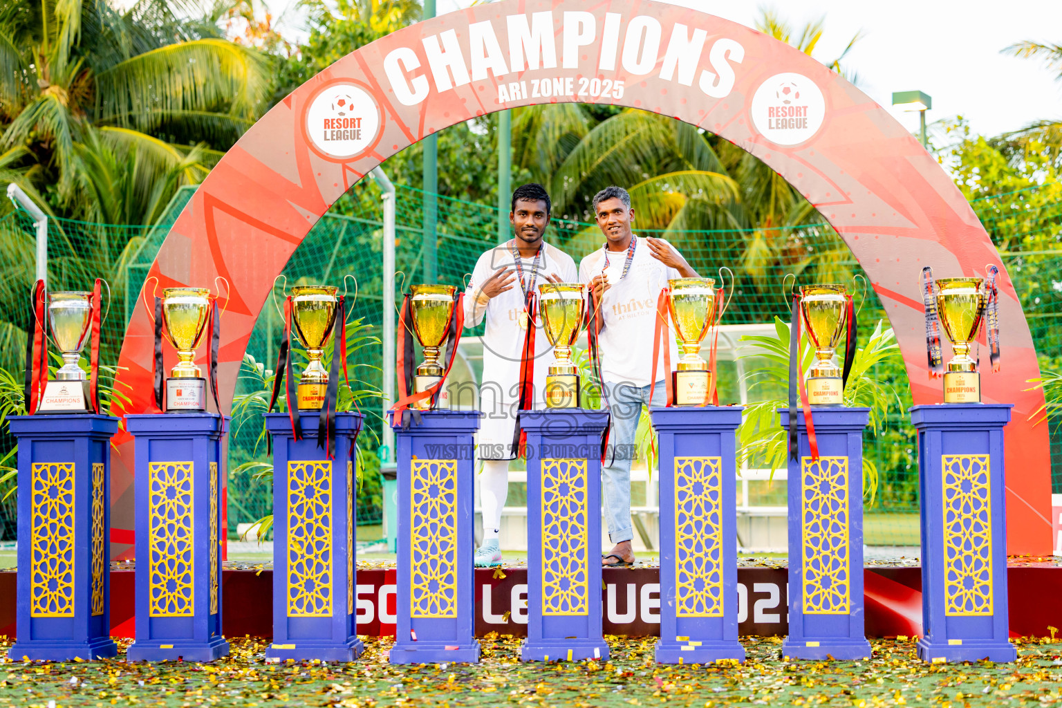 Barcelo vs Conrad in the Final of Resort League 2025 (Ari Zone) was held on Sunday, 28th June 2025 in Conrad Maldives Rangali Island, Alif Dhaalu Atoll, Maldives. Photos: Nausham Waheed / images.mv