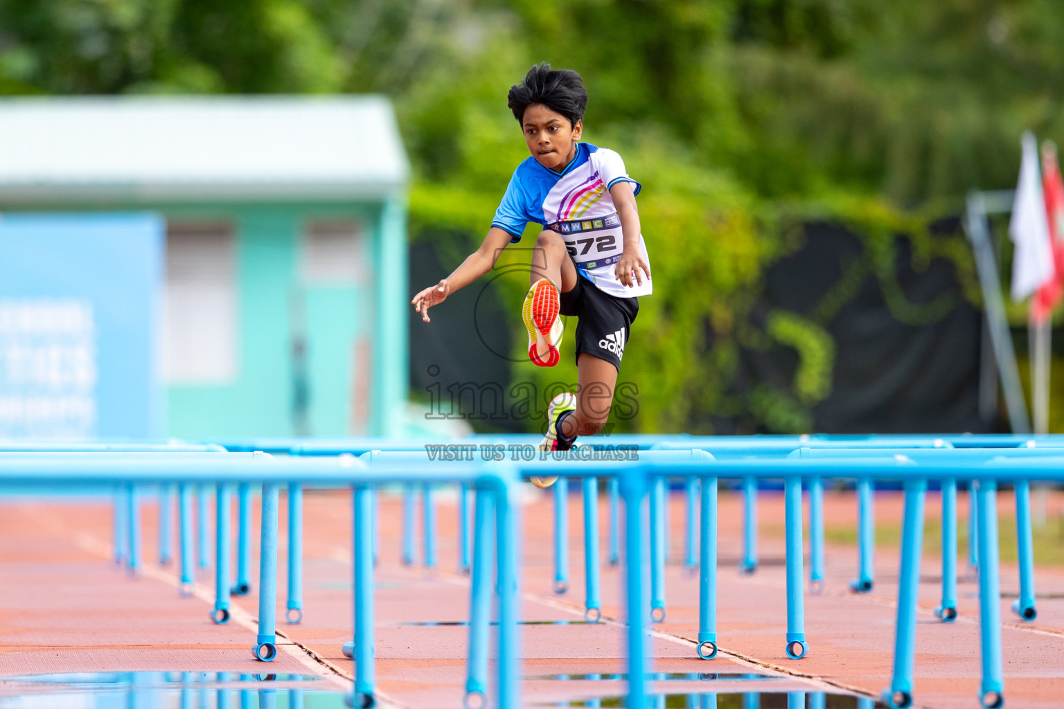 Day 2 of MWSC Interschool Athletics Championships 2024 held in Hulhumale Running Track, Hulhumale, Maldives on Sunday, 10th November 2024.
Photos by: Ismail Thoriq / Images.mv