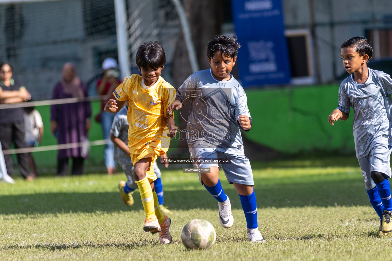 Day 3 of Nestle Kids Football Fiesta, held in Henveyru Football Stadium, Male', Maldives on Friday, 13th October 2023
Photos: Hassan Simah, Ismail Thoriq / images.mv